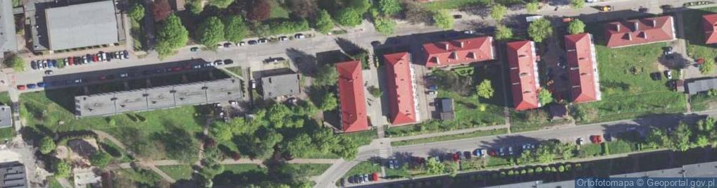 Zdjęcie satelitarne DHL POP ŻABKA