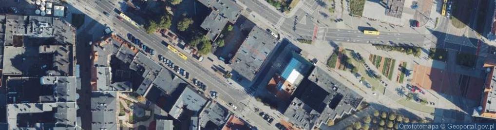 Zdjęcie satelitarne DHL POP ŻABKA
