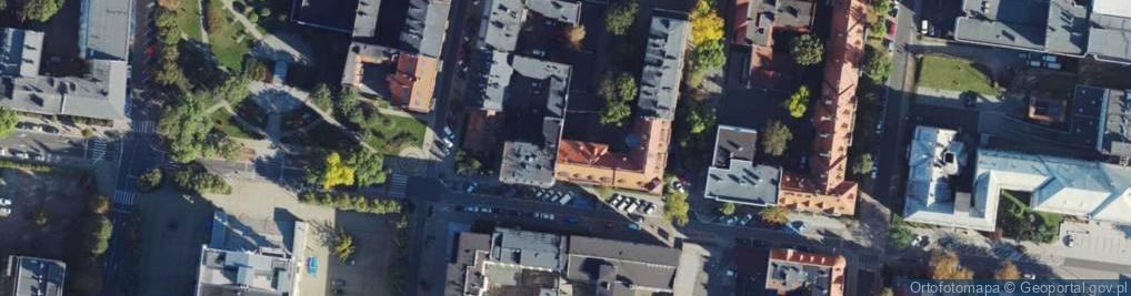 Zdjęcie satelitarne DHL POP ŻABKA