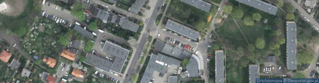 Zdjęcie satelitarne DHL POP ŻABKA