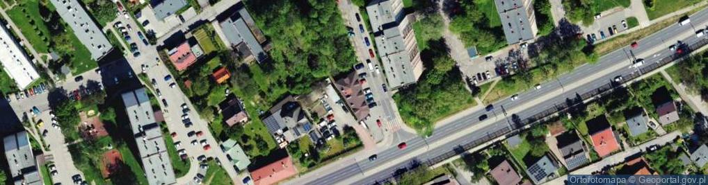 Zdjęcie satelitarne DHL POP ŻABKA