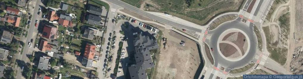 Zdjęcie satelitarne DHL POP ŻABKA