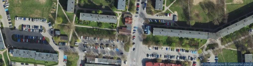 Zdjęcie satelitarne DHL POP ŻABKA