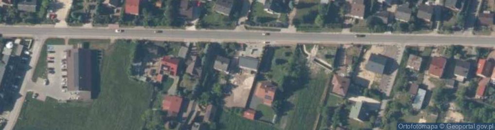 Zdjęcie satelitarne DHL POP Żabka