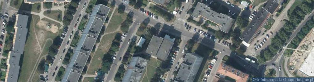 Zdjęcie satelitarne DHL POP ŻABKA