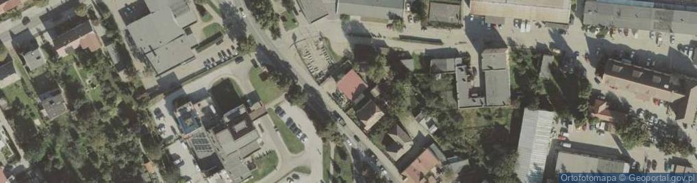 Zdjęcie satelitarne DHL POP ŻABKA
