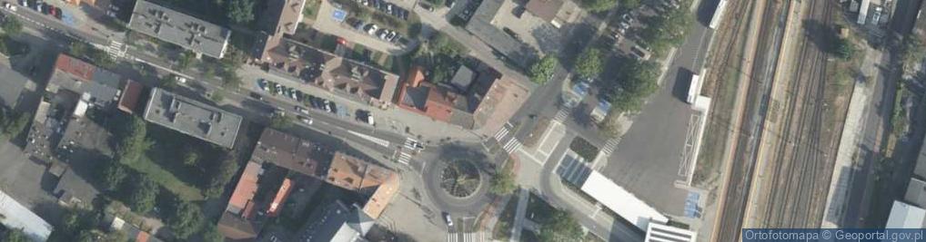 Zdjęcie satelitarne DHL POP ŻABKA