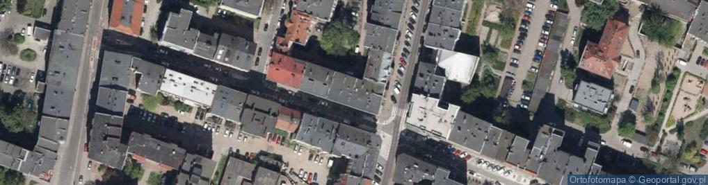 Zdjęcie satelitarne DHL POP ŻABKA