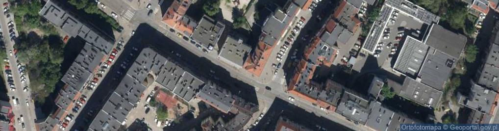 Zdjęcie satelitarne DHL POP ŻABKA