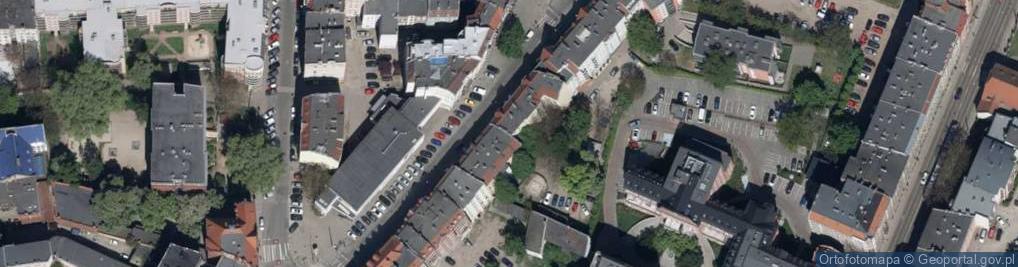 Zdjęcie satelitarne DHL POP ŻABKA