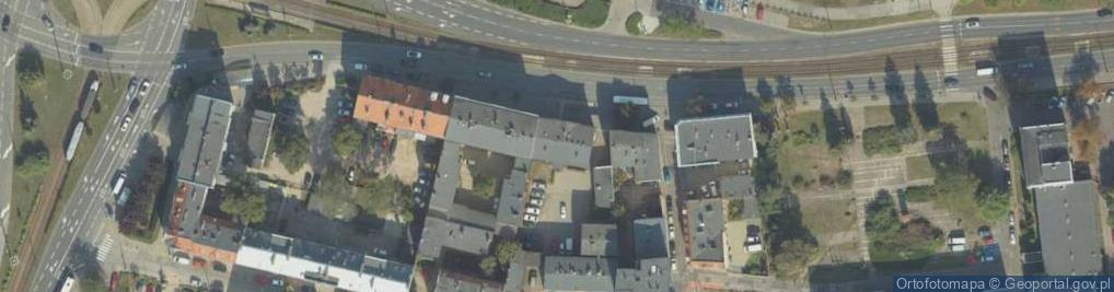 Zdjęcie satelitarne DHL POP ŻABKA