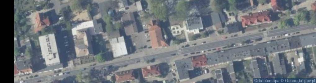 Zdjęcie satelitarne DHL POP ŻABKA