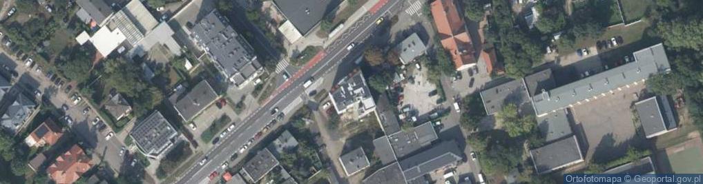 Zdjęcie satelitarne DHL POP ŻABKA