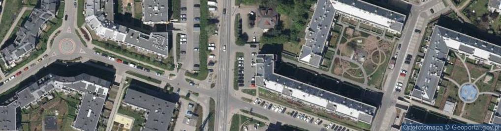 Zdjęcie satelitarne DHL POP ŻABKA