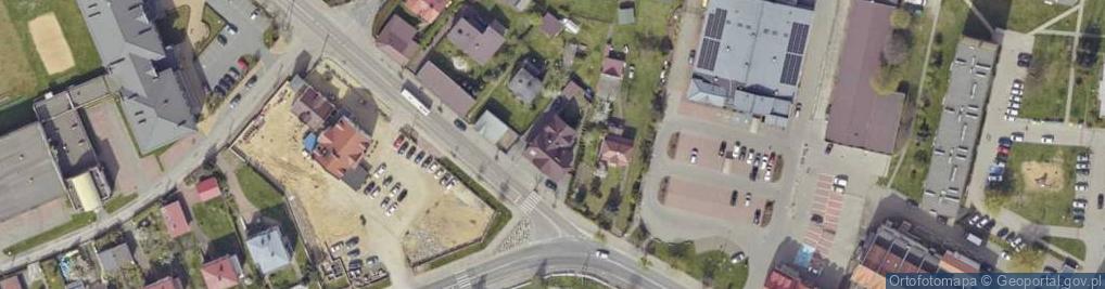 Zdjęcie satelitarne DHL POP ŻABKA