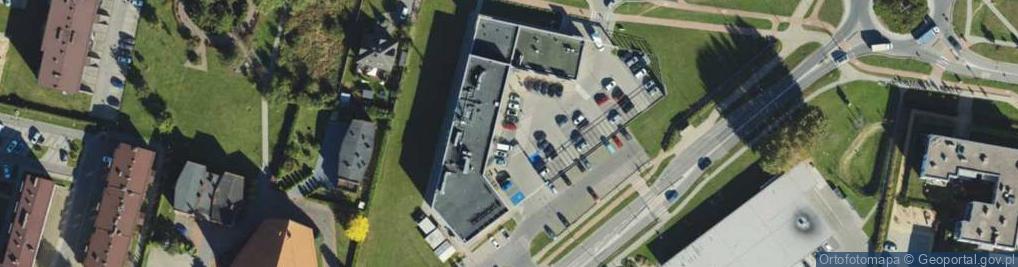 Zdjęcie satelitarne DHL POP ŻABKA