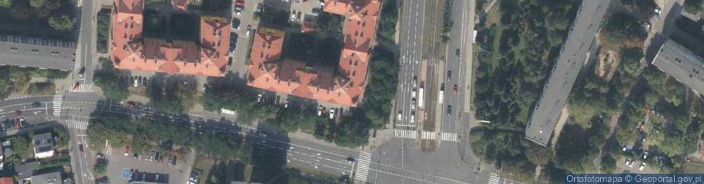 Zdjęcie satelitarne DHL POP ŻABKA