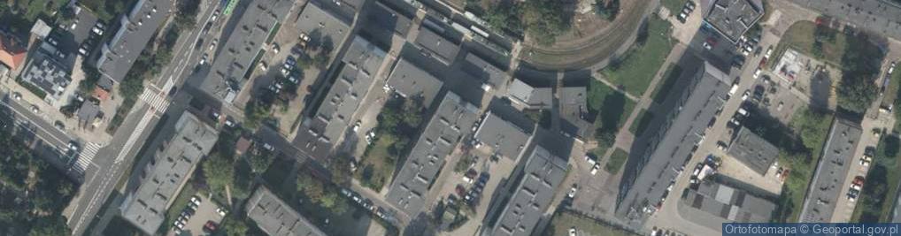 Zdjęcie satelitarne DHL POP ŻABKA
