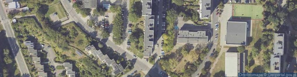Zdjęcie satelitarne DHL POP ŻABKA
