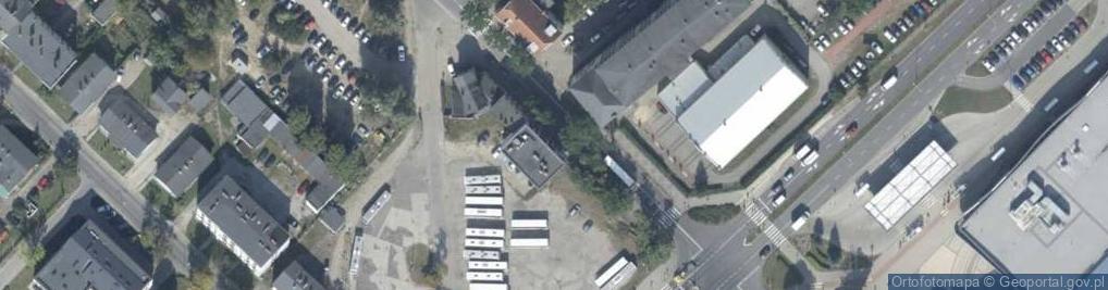 Zdjęcie satelitarne DHL POP ŻABKA