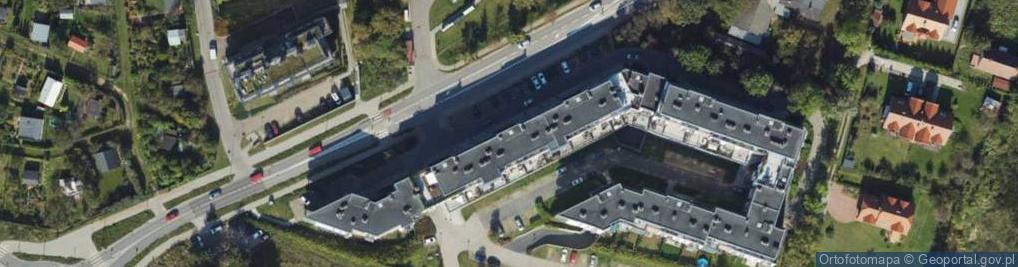 Zdjęcie satelitarne DHL POP ŻABKA