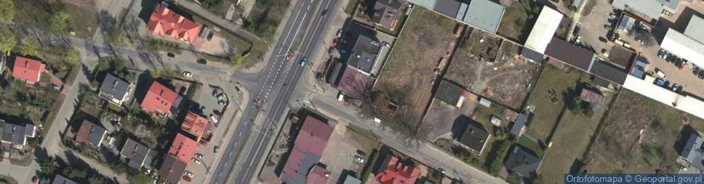 Zdjęcie satelitarne DHL POP ŻABKA