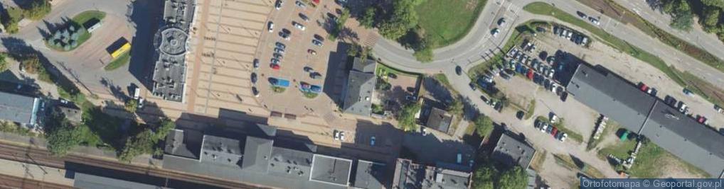 Zdjęcie satelitarne DHL POP ŻABKA