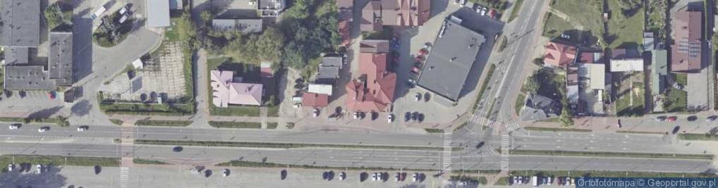 Zdjęcie satelitarne DHL POP ŻABKA