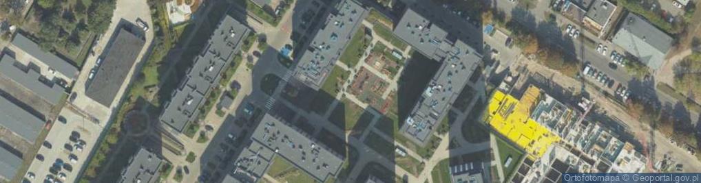 Zdjęcie satelitarne DHL POP ŻABKA