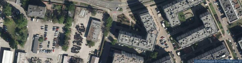 Zdjęcie satelitarne DHL POP ŻABKA