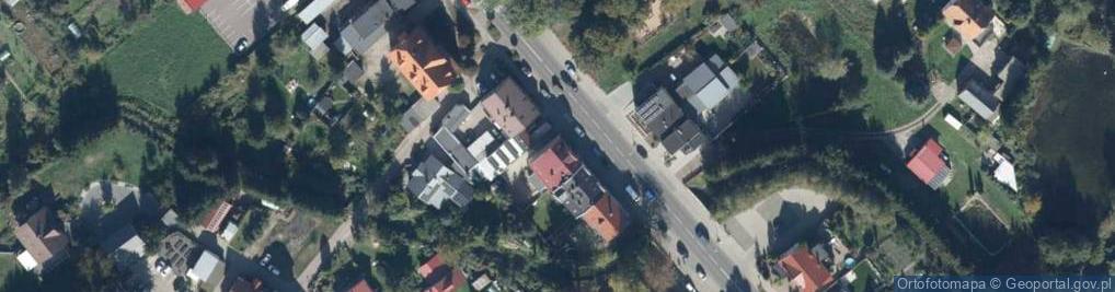 Zdjęcie satelitarne DHL POP ŻABKA