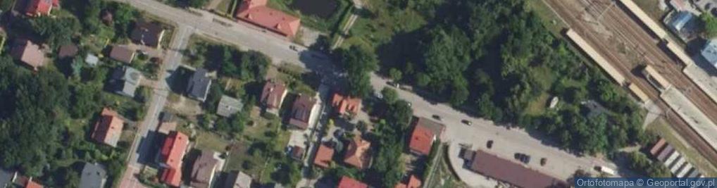 Zdjęcie satelitarne DHL POP ŻABKA