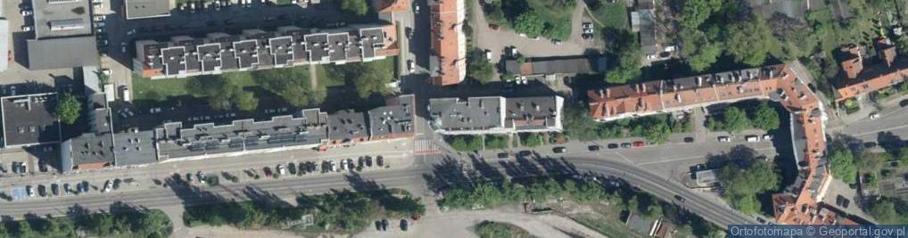 Zdjęcie satelitarne DHL POP ŻABKA