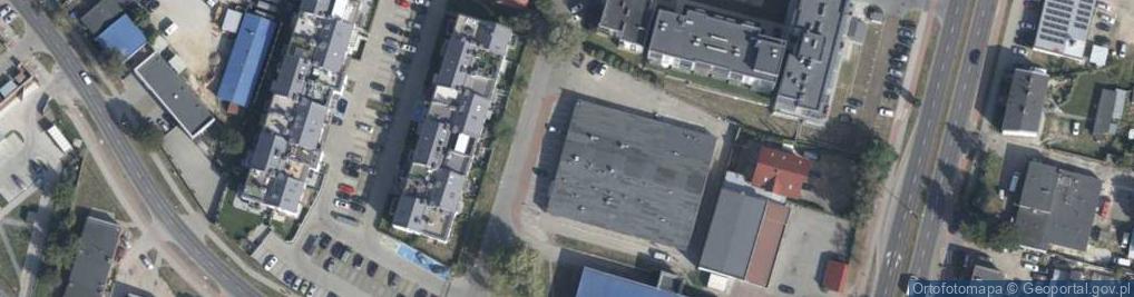 Zdjęcie satelitarne DHL POP ŻABKA