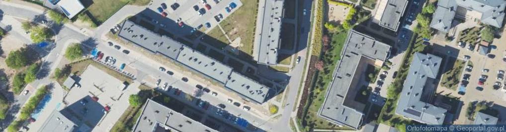 Zdjęcie satelitarne DHL POP ŻABKA