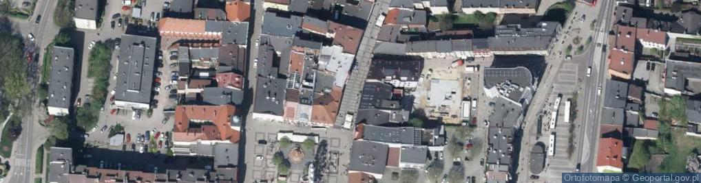 Zdjęcie satelitarne DHL POP ŻABKA