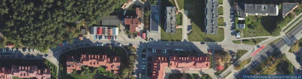 Zdjęcie satelitarne DHL POP ŻABKA