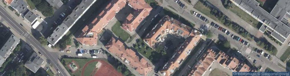 Zdjęcie satelitarne DHL POP ŻABKA