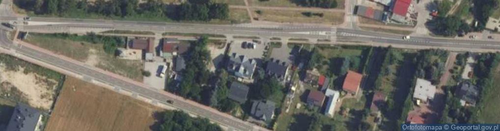 Zdjęcie satelitarne DHL POP ŻABKA