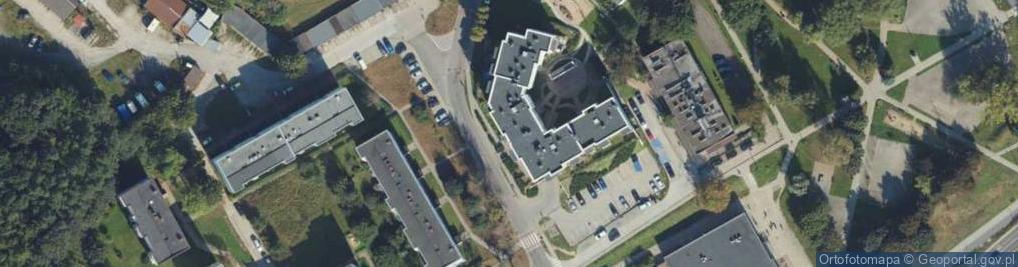 Zdjęcie satelitarne DHL POP ŻABKA