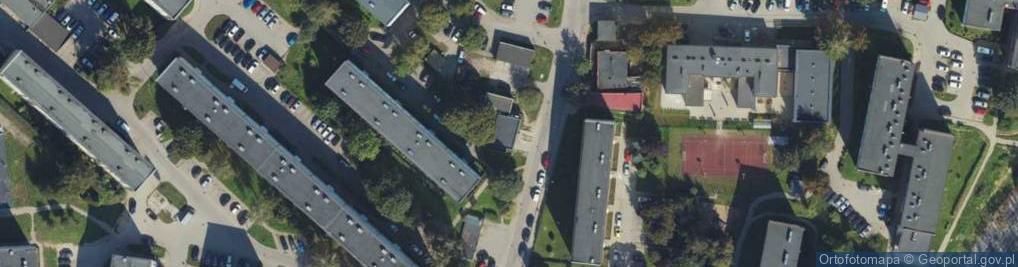 Zdjęcie satelitarne DHL POP ŻABKA