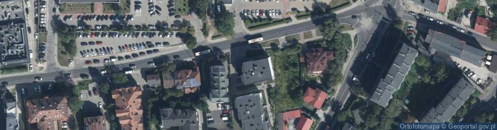 Zdjęcie satelitarne DHL POP ŻABKA