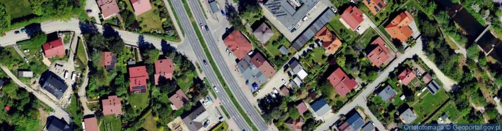 Zdjęcie satelitarne DHL POP ŻABKA