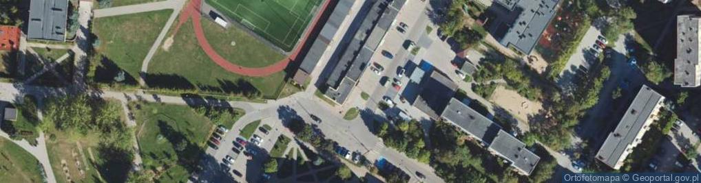 Zdjęcie satelitarne DHL POP ŻABKA
