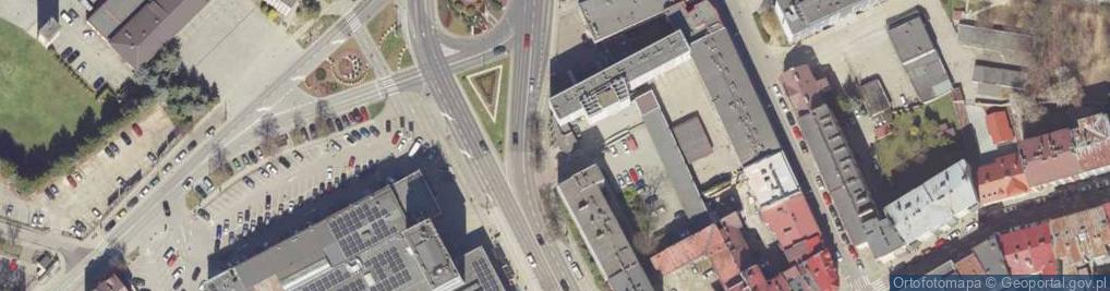 Zdjęcie satelitarne DHL POP ŻABKA