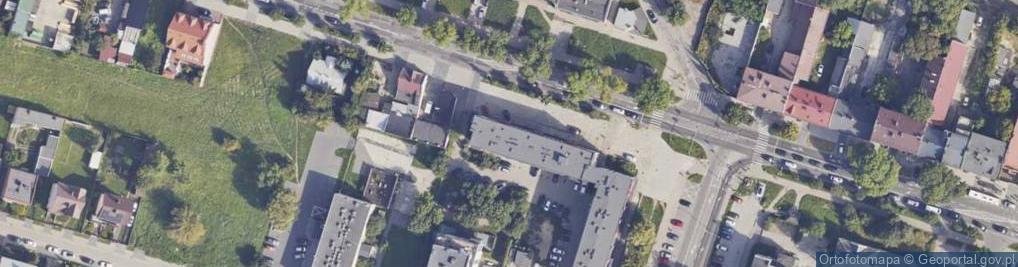 Zdjęcie satelitarne DHL POP ŻABKA