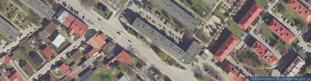 Zdjęcie satelitarne DHL POP ŻABKA