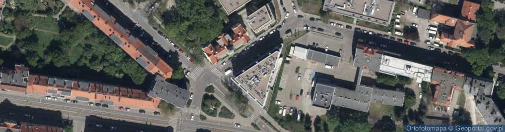 Zdjęcie satelitarne DHL POP ŻABKA