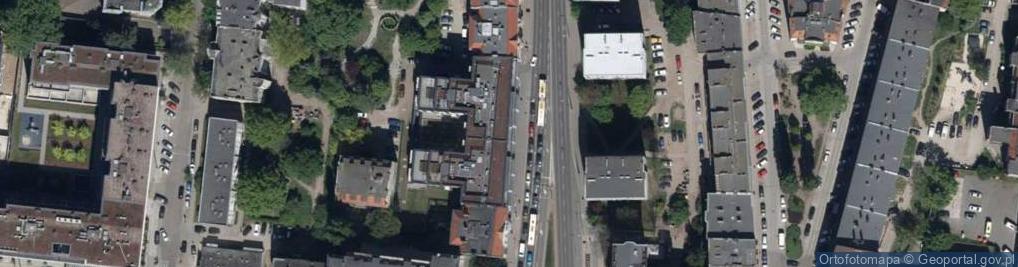 Zdjęcie satelitarne DHL POP ŻABKA