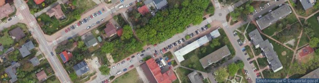 Zdjęcie satelitarne DHL POP ŻABKA